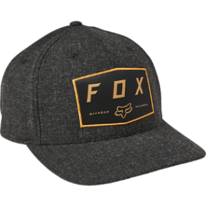Fox Kappe BADGE FLEXFIT BLACK