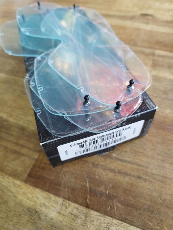 O-FRAME CLEAR REPL. LENS CLEAR 5Stk Packung