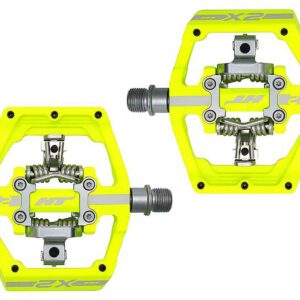 HT PEDALS X2 DH RACE NEON YELLOW