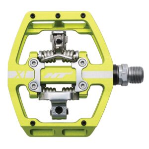 HT PEDALS X2 DH RACE GREEN
