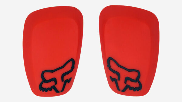 FOX LAUNCH PRO D3O CAP KNEE GUARDS/ RED