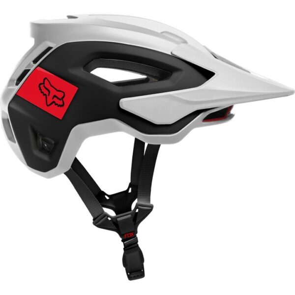 FOX SPEEDFRAME PRO HELMET Blocked WHITE/BLACK