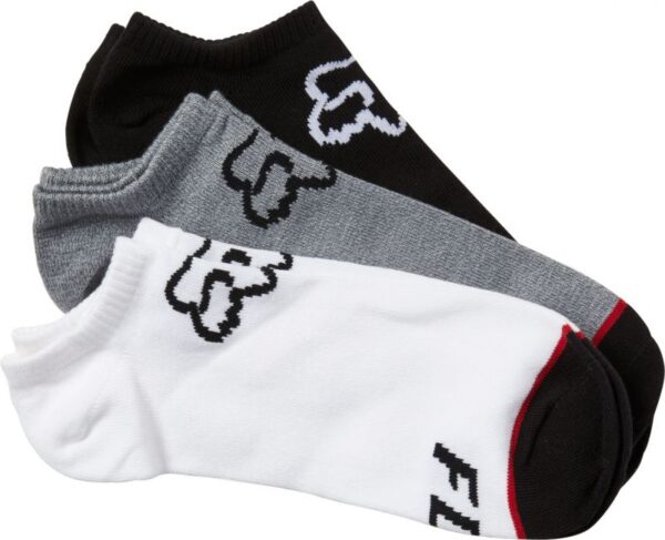 FOX NO SHOW SOCK MISC 3PACK