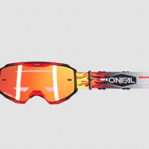 O´NEAL B-10 GOOGLE HR V.25 MULTI RADIUM RED