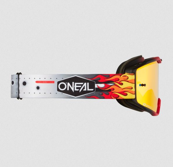 O´NEAL B-10 GOOGLE HR V.25 MULTI RADIUM RED