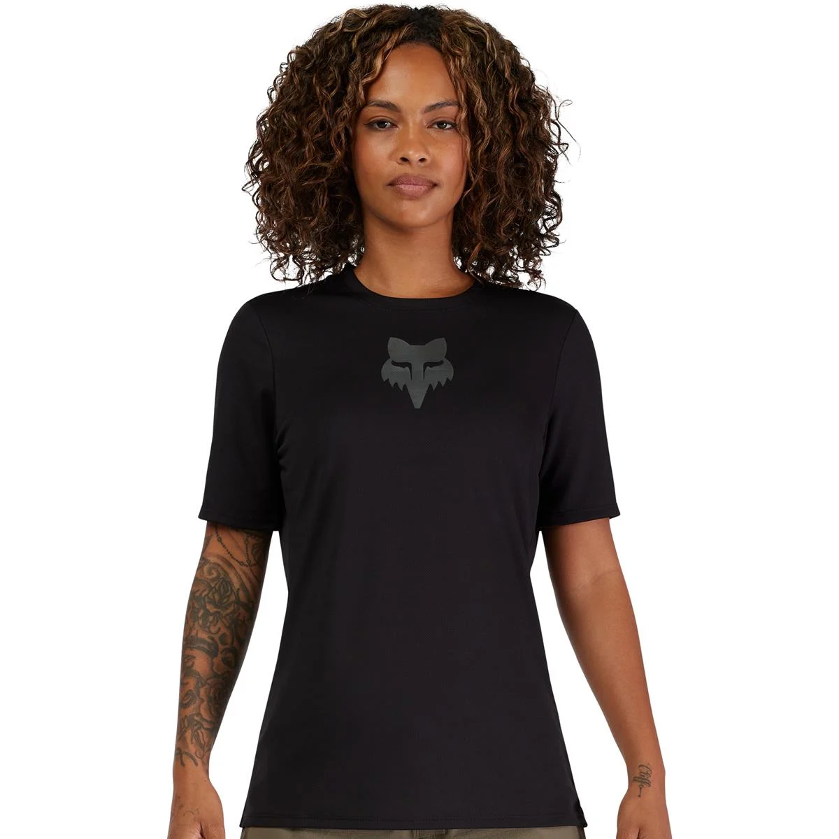 FOX W RANGER SS JERSEY FOX HEAD BLACK