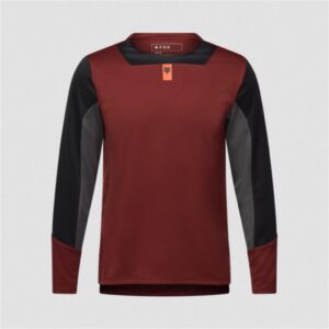 FOX YTH DEFEND LS JERSEY RUST
