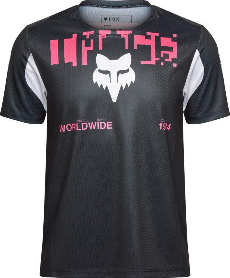 FOX YTH RANGER SS JERSEY DIGI IMAGE BLACK